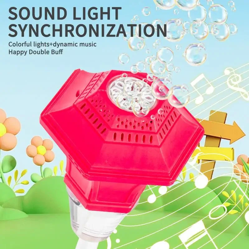 Automatic Rechargeable Bubble Machine
