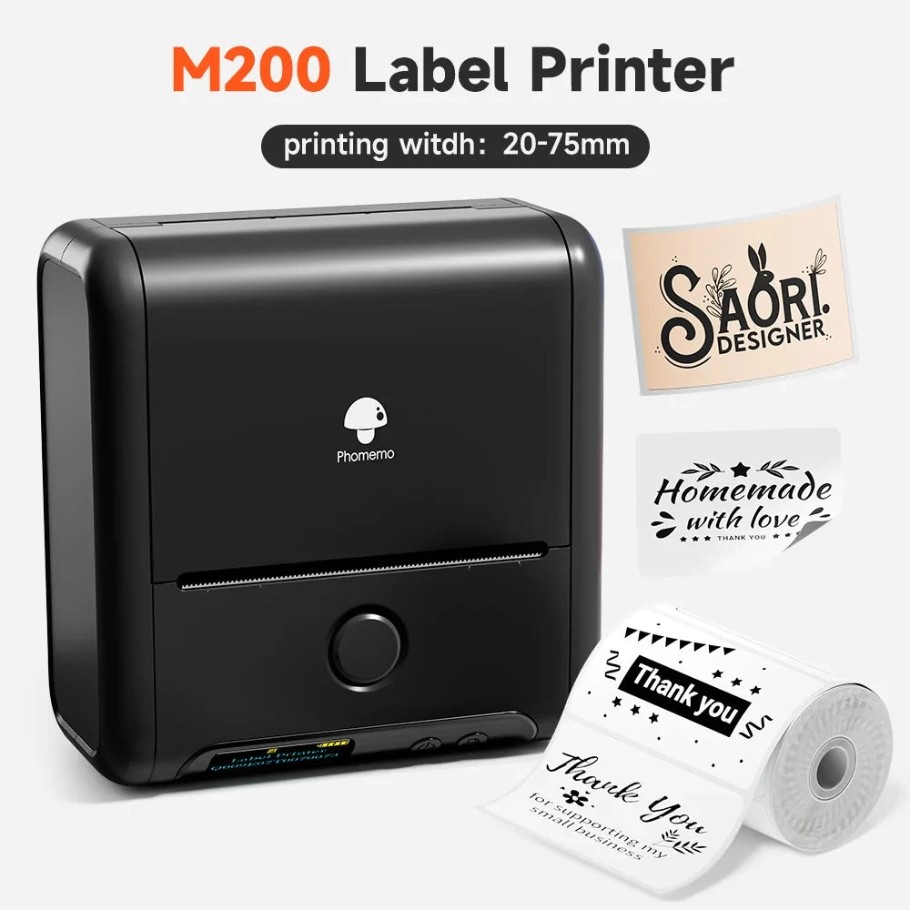 Bluetooth pocket label maker-Organize your home and office in seconds