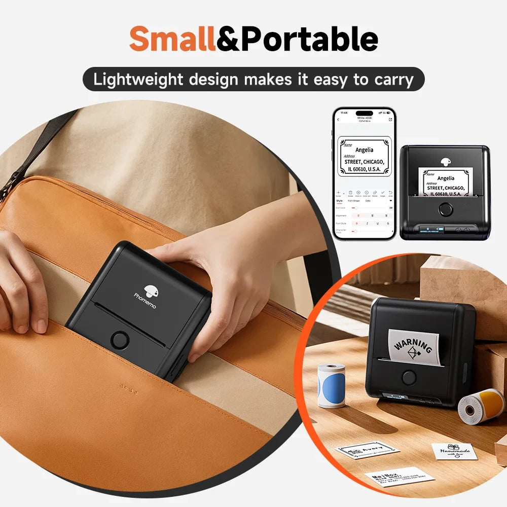 Bluetooth Thermal Label Printer
