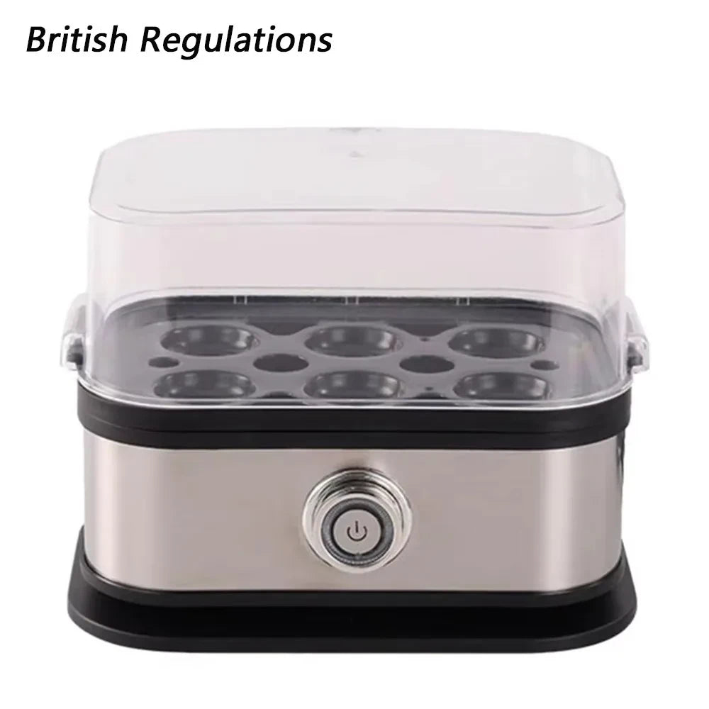 Compact Stainless Steel Egg Cooker