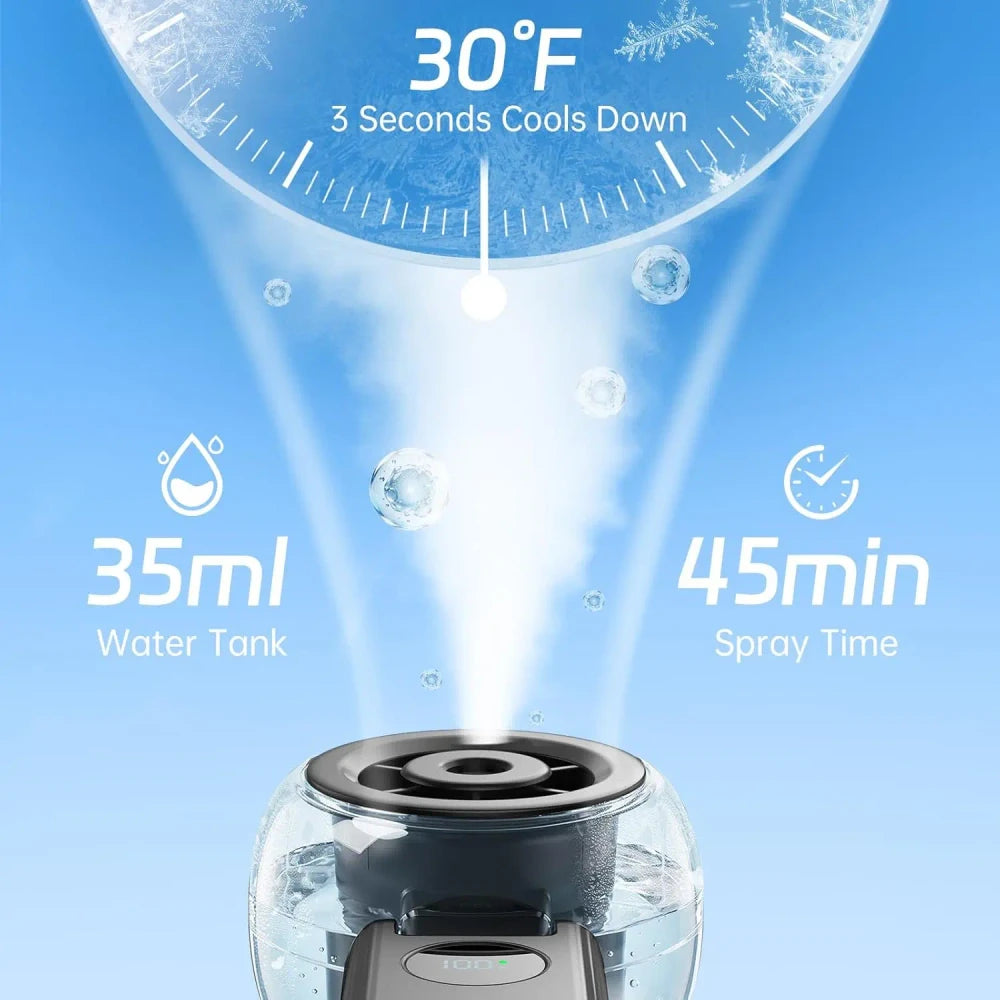 Portable Handheld Misting Fan