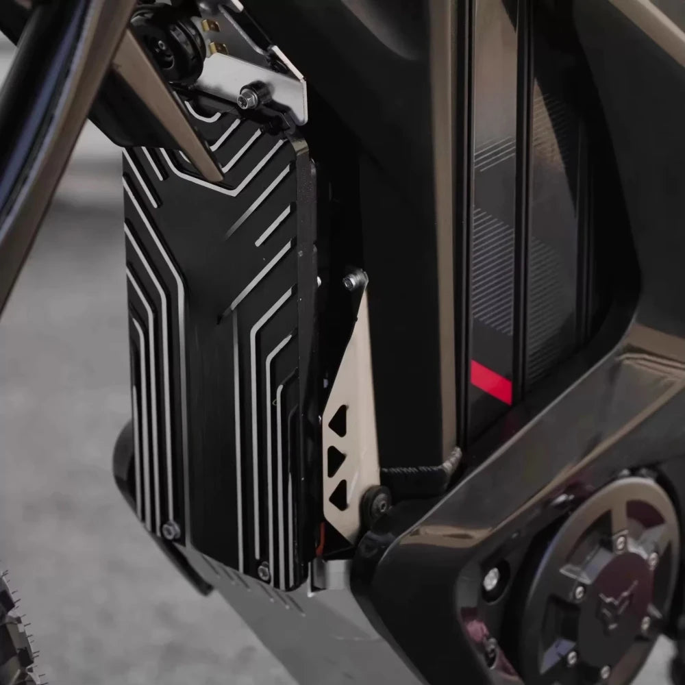 Arctic Cloud Leopard Electric Motorcycle