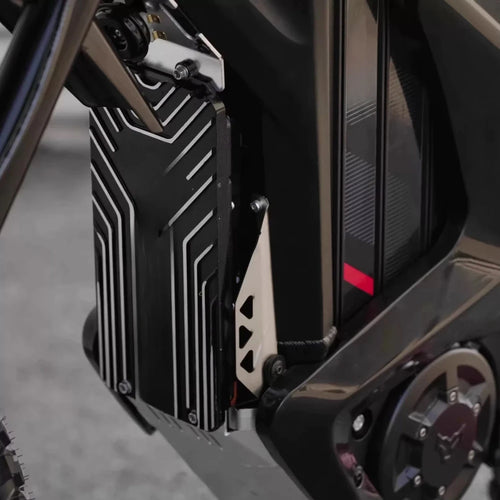 Arctic Cloud Leopard Electric Motorcycle