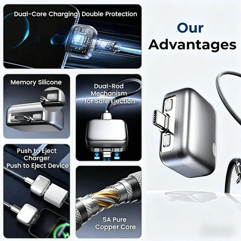 Smart Auto-Disconnect Charging Adapter