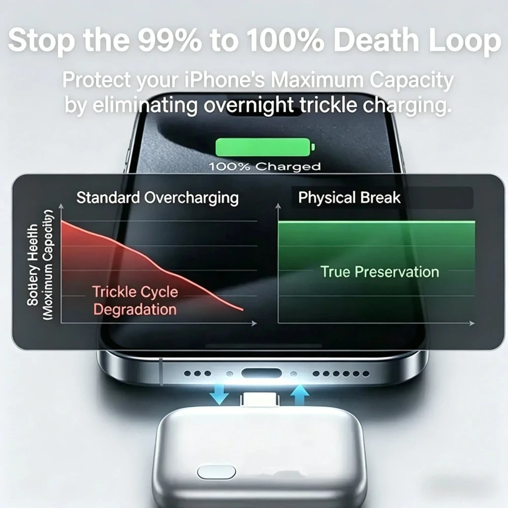Smart Auto-Disconnect Charging Adapter