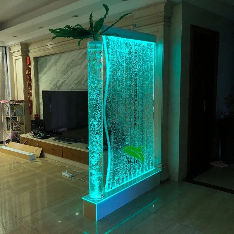 Led Acrylic beautiful bubble wall