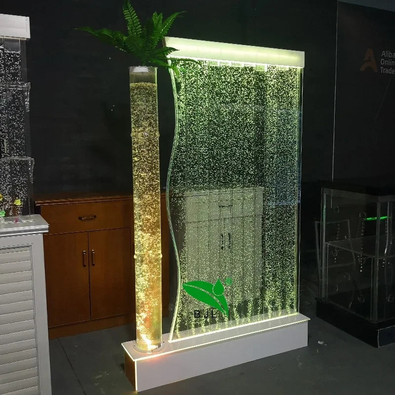 Led Acrylic beautiful bubble wall
