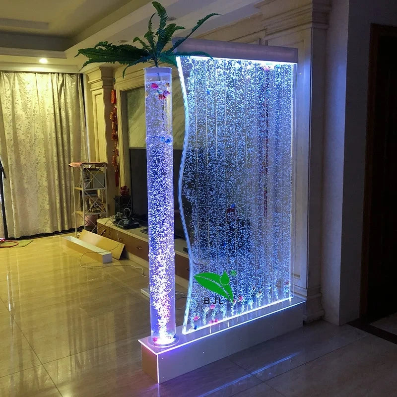 Led Acrylic beautiful bubble wall