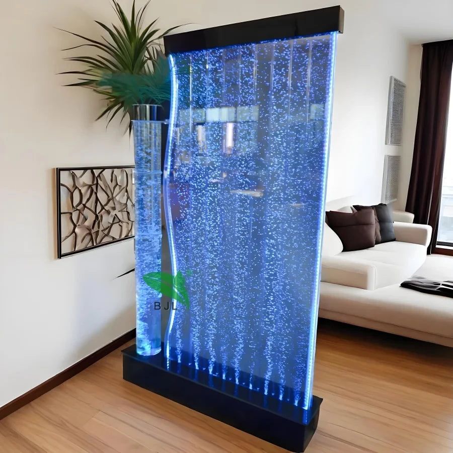 Led Acrylic beautiful bubble wall