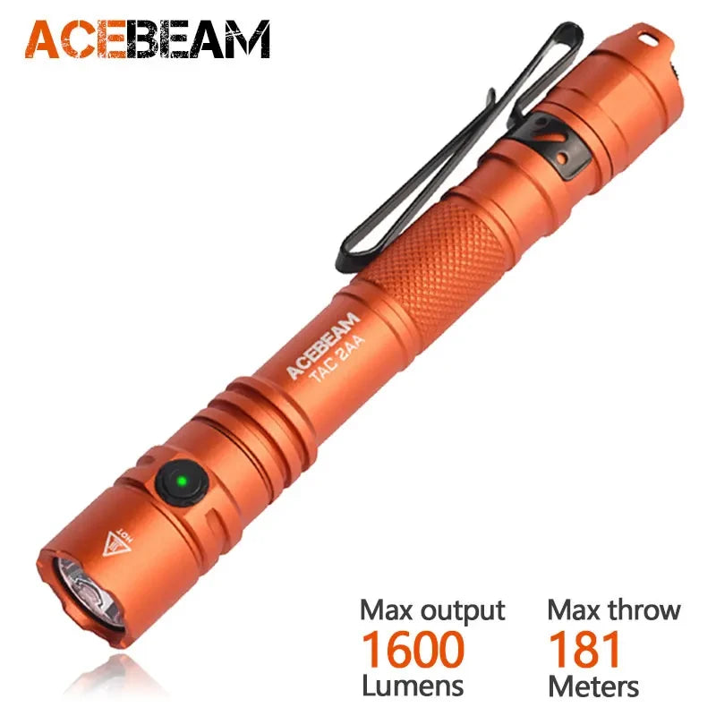 Cool Acebeam Rechargeable LED Flashlight