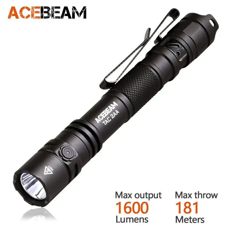 Cool Acebeam Rechargeable LED Flashlight