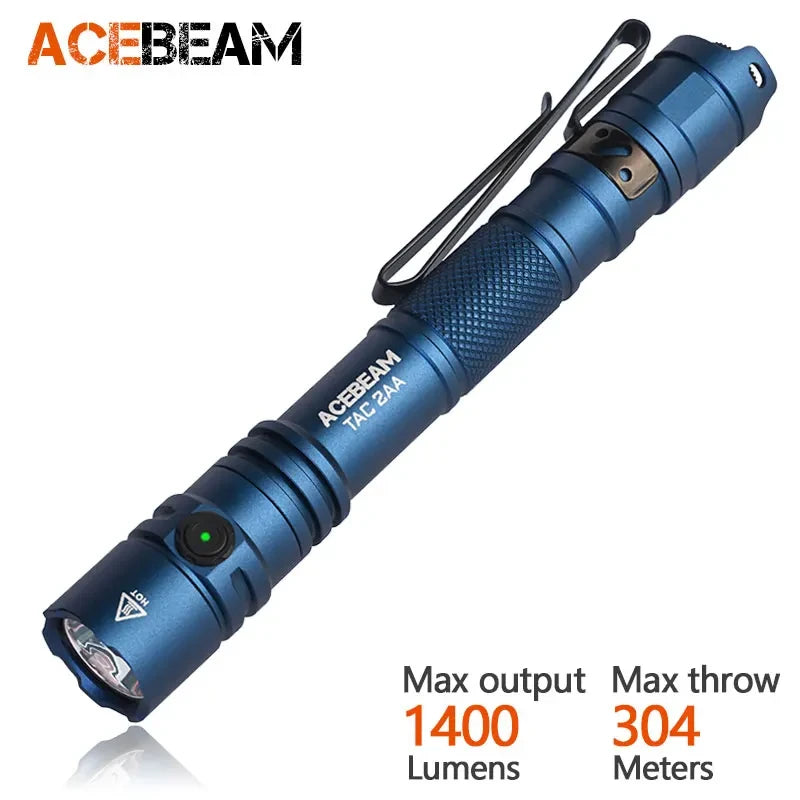 Cool Acebeam Rechargeable LED Flashlight