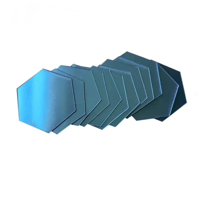 Hexagon Acrylic Mirror Wall Decals